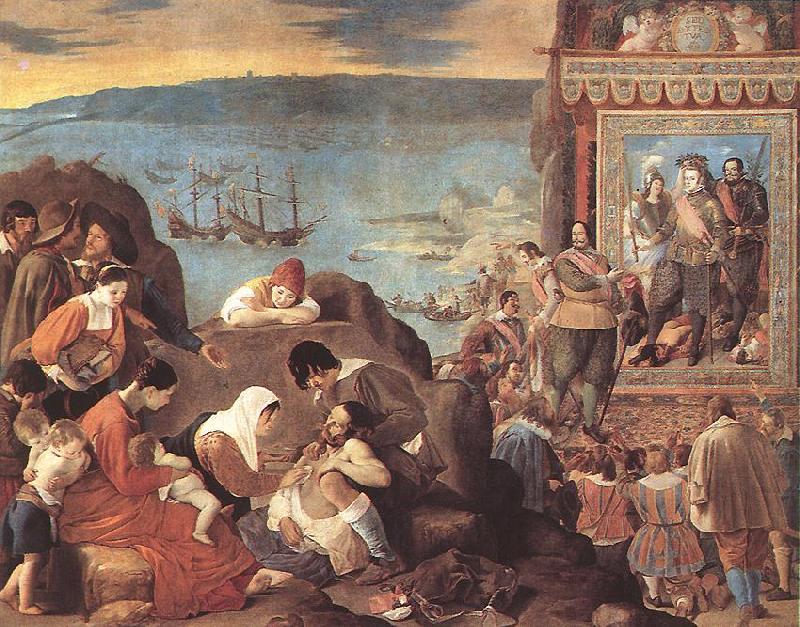 MAINO, Fray Juan Bautista The Recovery of Bahia in 1625 sg china oil painting image